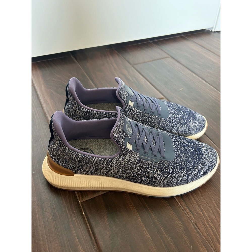 Peter Millar Men's Hyperlight Apollo Slip On Sneaker Size 11.5  Blue